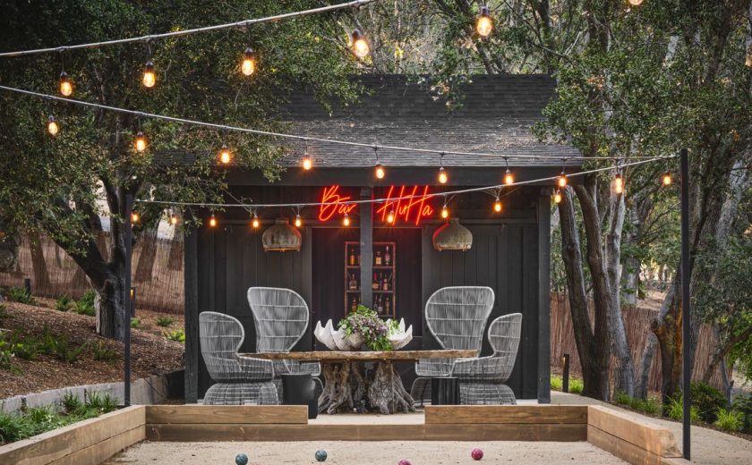 lighting installation in backyard by savacool electric