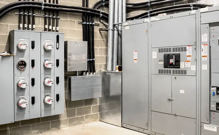 new electrical panel upgrade and installation with Savacool Electric